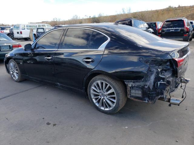 JN1EV7AR6JM432716 - 2018 INFINITI Q50 LUXE BLACK photo 2