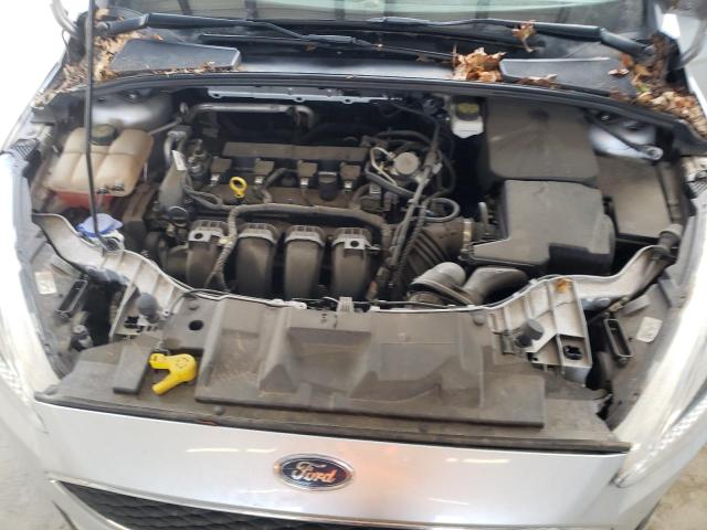 1FADP3F20HL333631 - 2017 FORD FOCUS SE SILVER photo 11