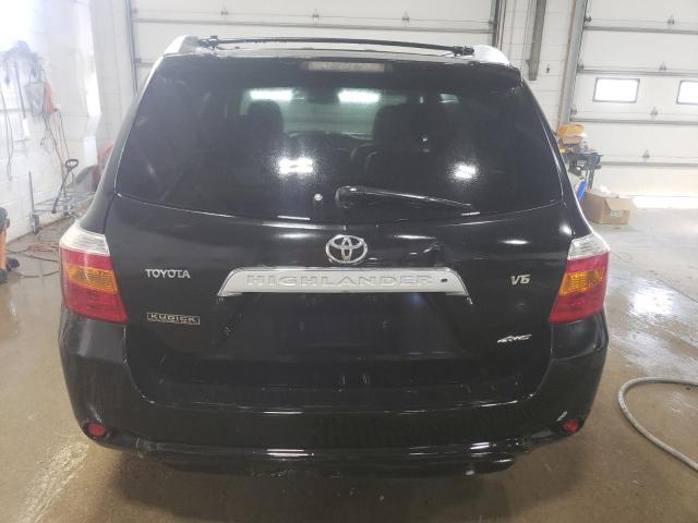 JTEES42A182049863 - 2008 TOYOTA HIGHLANDER LIMITED BLACK photo 6