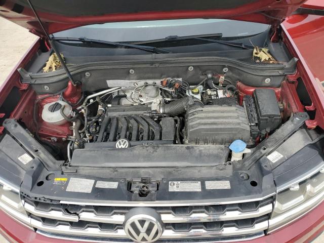 1V2MR2CA5JC510379 - 2018 VOLKSWAGEN ATLAS SEL CRIMSON photo 11