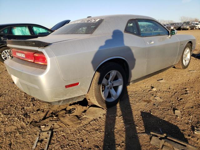 2B3CJ4DV9AH232750 - 2010 DODGE CHALLENGER SE SILVER photo 3