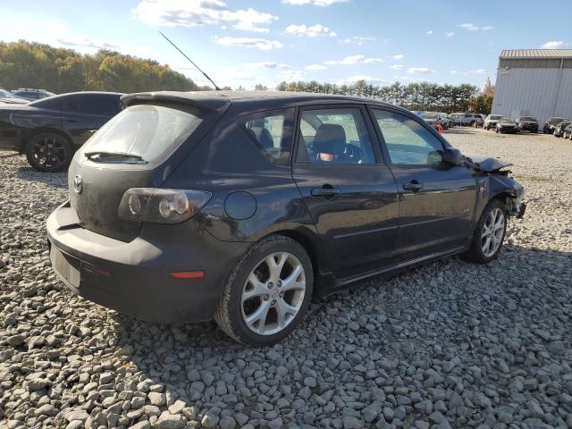 JM1BK343771677480 - 2007 MAZDA 3 HATCHBACK BLACK photo 3