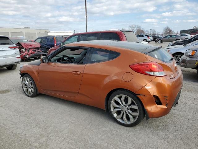 KMHTC6AD3DU171294 - 2013 HYUNDAI VELOSTER ORANGE photo 2