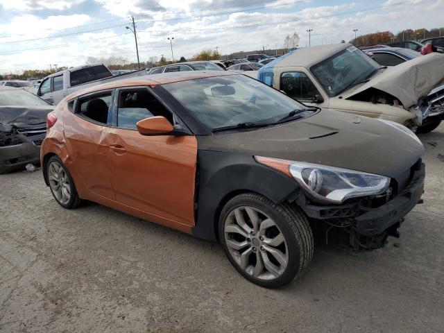 KMHTC6AD3DU171294 - 2013 HYUNDAI VELOSTER ORANGE photo 4