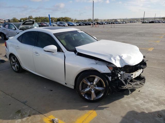 JTHBE1D29E5000728 - 2014 LEXUS IS 350 WHITE photo 4