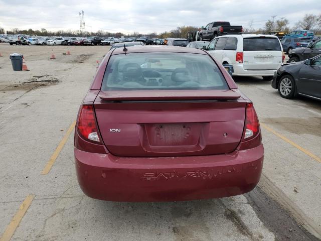 1G8AZ55F66Z106648 - 2006 SATURN ION LEVEL 2 勃艮第红 照片 6