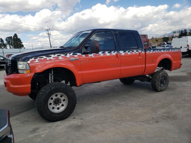 1FTSW31P14EC59142 - 2004 FORD F350 SRW SUPER DUTY ORANGE photo 1