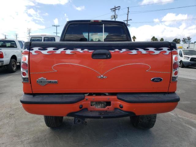 1FTSW31P14EC59142 - 2004 FORD F350 SRW SUPER DUTY ORANGE photo 6