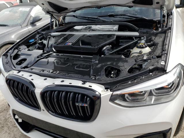5YMTS0C01L9B87956 - 2020 BMW X3 M COMPETITION WHITE photo 12