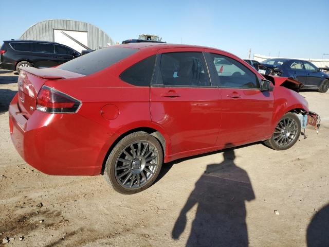 1FAHP3GN4BW102960 - 2011 FORD FOCUS SES RED photo 3