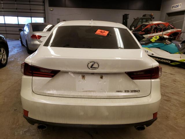 JTHCF1D2XF5018688 - 2015 LEXUS IS 250 WHITE photo 6