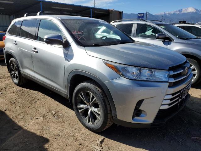 5TDBZRFH8KS980612 - 2019 TOYOTA HIGHLANDER LE SILVER photo 4