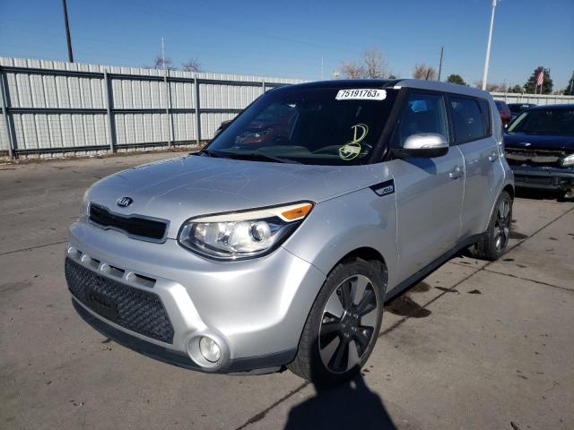 KNDJX3A59E7710668 - 2014 KIA SOUL ! SILVER photo 1