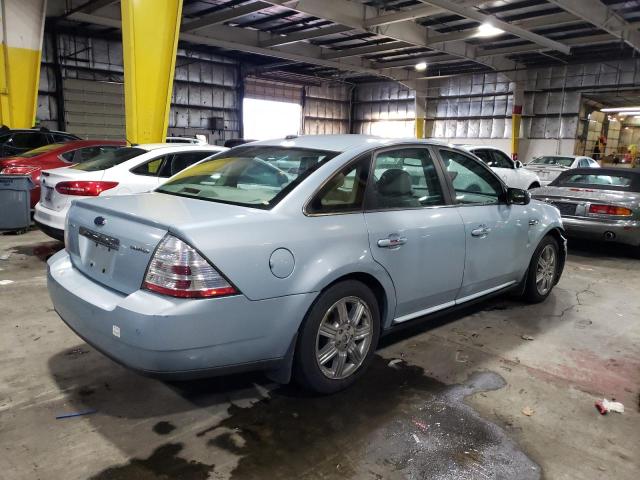 1FAHP25W68G110762 - 2008 FORD TAURUS LIMITED BLUE photo 3