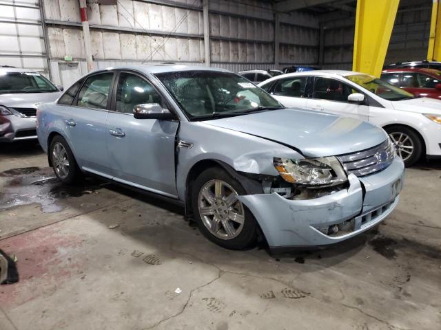 1FAHP25W68G110762 - 2008 FORD TAURUS LIMITED BLUE photo 4