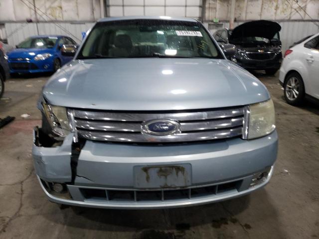 1FAHP25W68G110762 - 2008 FORD TAURUS LIMITED BLUE photo 5