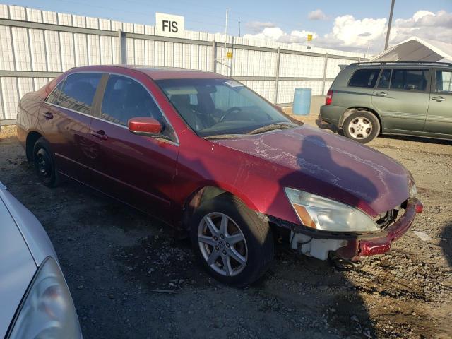 1HGCM66554A086219 - 2004 HONDA ACCORD EX RED photo 4