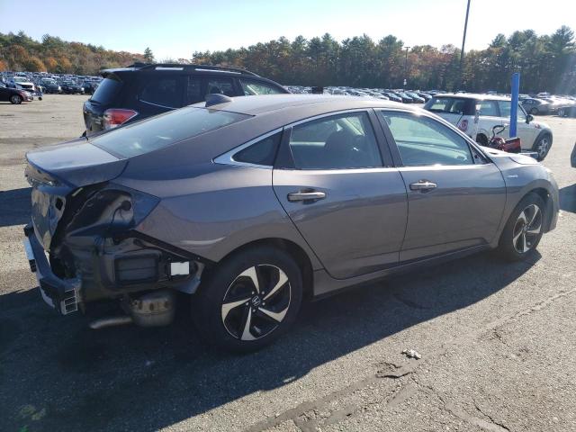 19XZE4F58ME010713 - 2021 HONDA INSIGHT EX GRAY photo 3