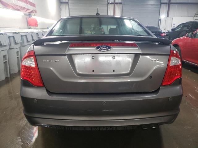 3FAHP0JA3CR128622 - 2012 FORD FUSION SEL GRAY photo 6