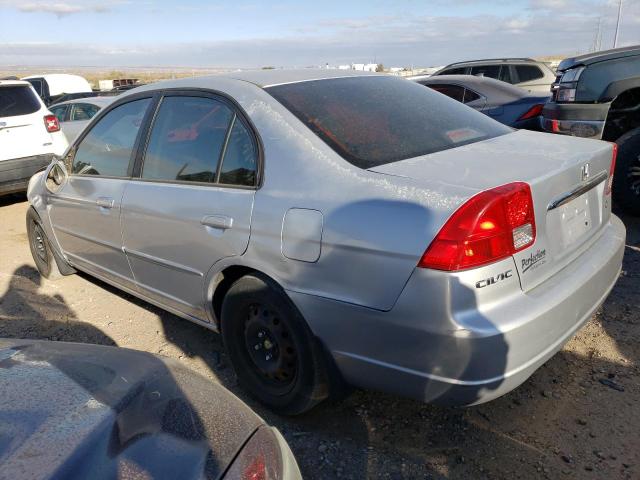 2HGES26813H574276 - 2003 HONDA CIVIC EX SILVER photo 2