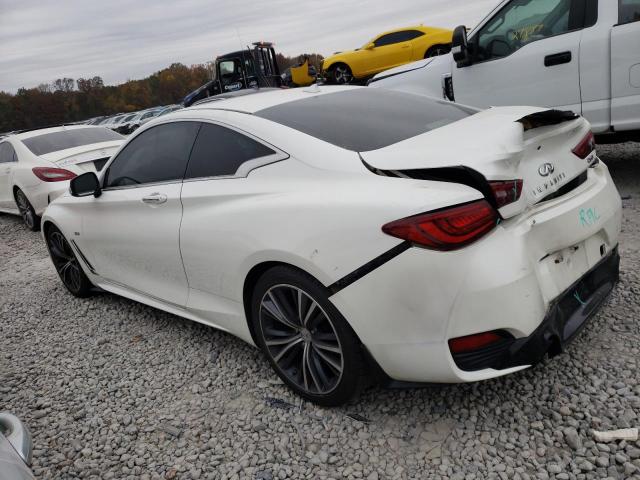 JN1EV7EK4HM362088 - 2017 INFINITI Q60 PREMIUM WHITE photo 2