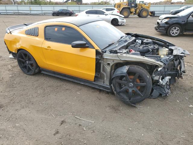 1ZVBP8AM7C5211544 - 2012 FORD MUSTANG ORANGE photo 4