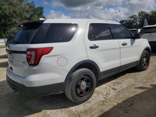 1FM5K8AR8GGB96813 - 2016 FORD EXPLORER POLICE INTERCEPTOR WHITE photo 3