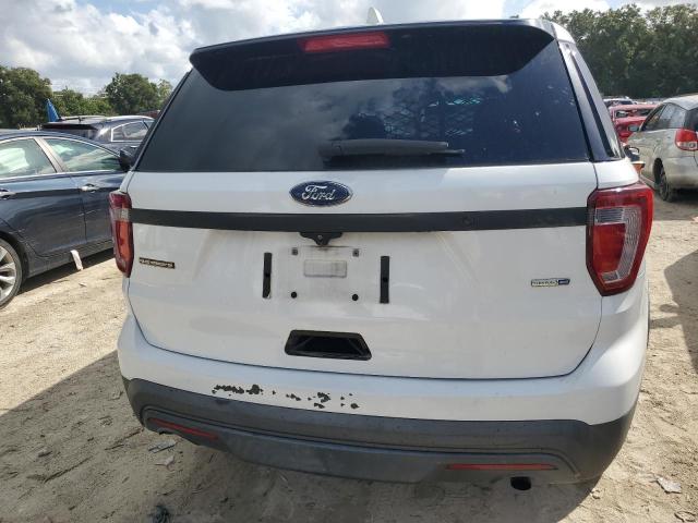 1FM5K8AR8GGB96813 - 2016 FORD EXPLORER POLICE INTERCEPTOR 白色 照片 6