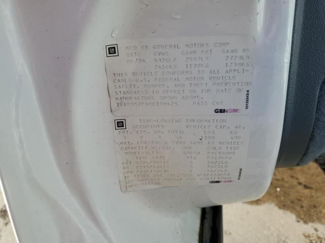 1G1BN52P6RR198425 - 1994 CHEVROLET CAPRICE CLASSIC LS WHITE photo 12