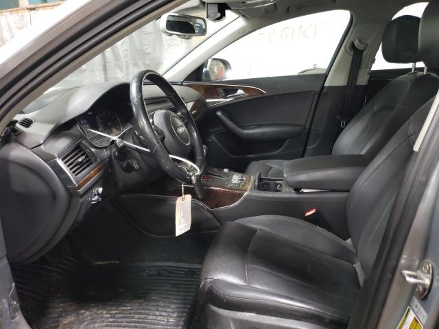 WAUHGAFCXFN033702 - 2015 AUDI A6 PRESTIGE SILVER photo 7