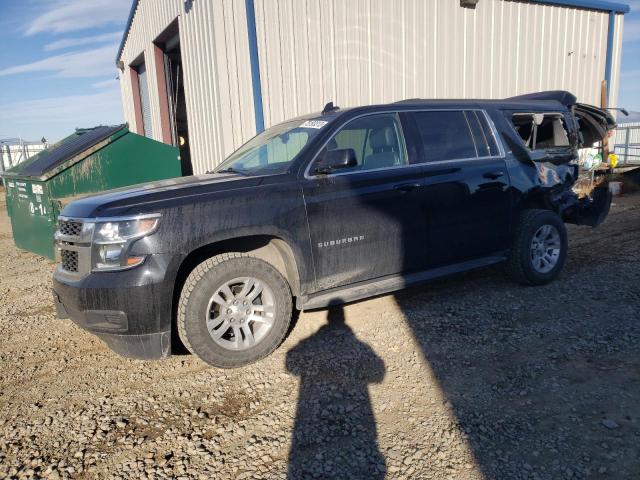 1GNSKHKC7KR334220 - 2019 CHEVROLET SUBURBAN K1500 LT BLACK photo 1