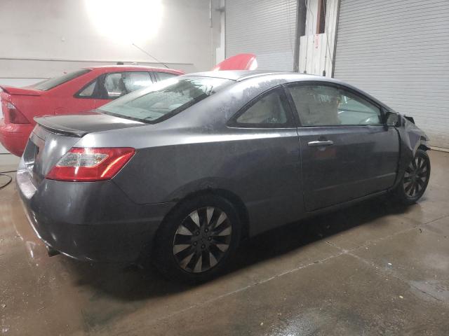 2HGFG12889H512971 - 2009 HONDA CIVIC EX GRAY photo 3