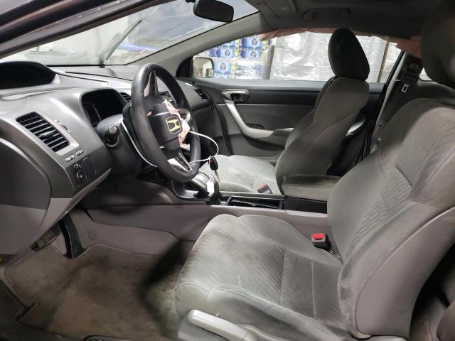 2HGFG12889H512971 - 2009 HONDA CIVIC EX GRAY photo 7