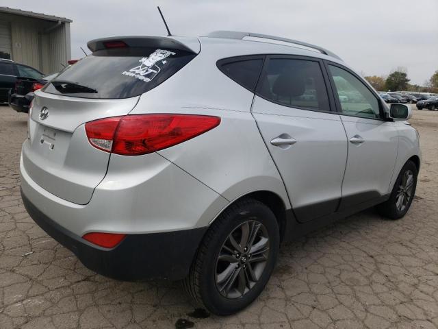 KM8JU3AG6EU911385 - 2014 HYUNDAI TUCSON GLS SILVER photo 3