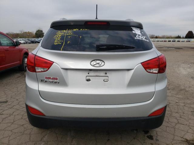 KM8JU3AG6EU911385 - 2014 HYUNDAI TUCSON GLS SILVER photo 6