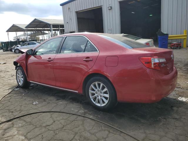 4T1BF1FKXCU625116 - 2012 TOYOTA CAMRY BASE RED photo 2