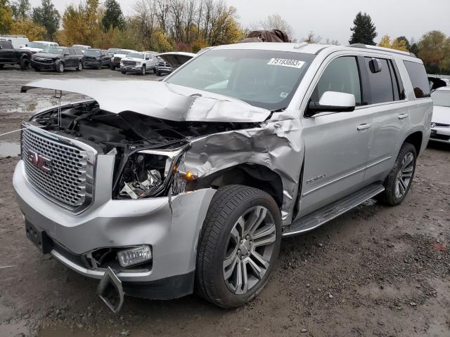 1GKS2CKJ9HR282340 - 2017 GMC YUKON DENALI SILVER photo 1