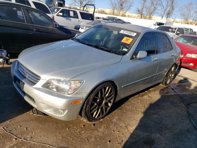 JTHBD192220053341 - 2002 LEXUS IS 300 SILVER photo 1