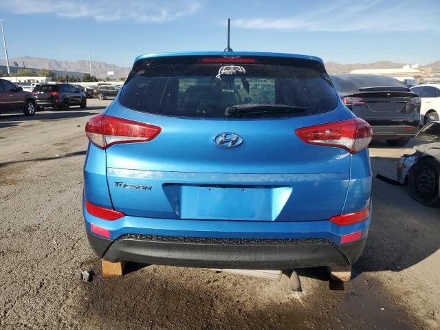 KM8J23A43HU395020 - 2017 HYUNDAI TUCSON SE BLUE photo 6