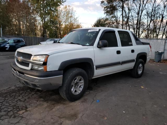 3GNEC13T23G276924 - 2003 CHEVROLET AVALANCHE C1500 WHITE photo 1