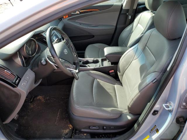 5NPEC4AB1DH646242 - 2013 HYUNDAI SONATA SE BLUE photo 7