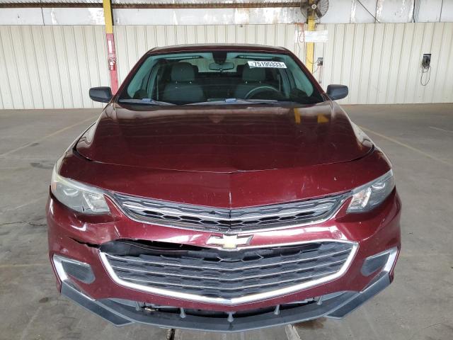 1G1ZB5STXGF228237 - 2016 CHEVROLET MALIBU LS BURGUNDY photo 5