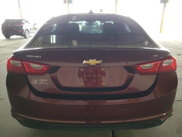 1G1ZB5STXGF228237 - 2016 CHEVROLET MALIBU LS BURGUNDY photo 6