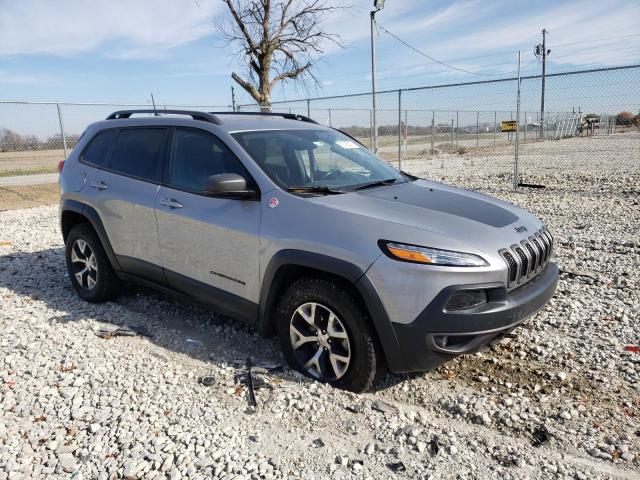 1C4PJMBS7GW248383 - 2016 JEEP CHEROKEE TRAILHAWK SILVER photo 4