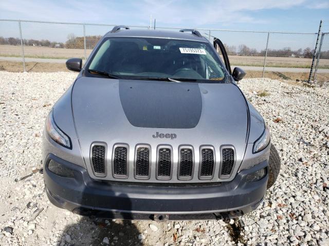 1C4PJMBS7GW248383 - 2016 JEEP CHEROKEE TRAILHAWK SILVER photo 5