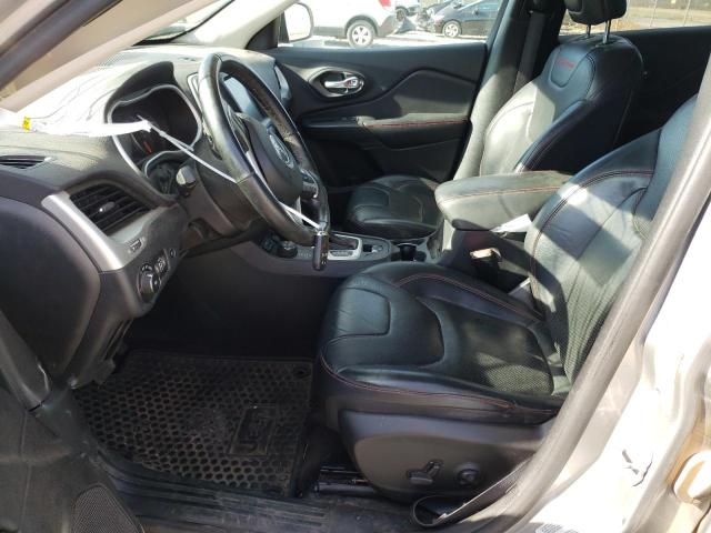 1C4PJMBS7GW248383 - 2016 JEEP CHEROKEE TRAILHAWK SILVER photo 7