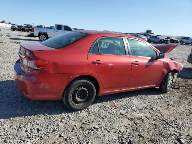 JTDBU4EE3BJ097734 - 2011 TOYOTA COROLLA BASE RED photo 3