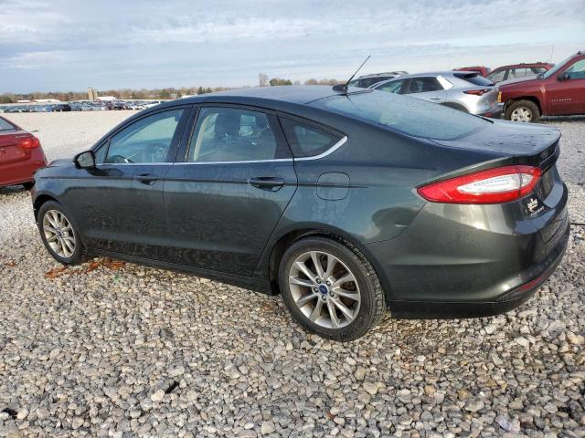 3FA6P0H76FR133433 - 2015 FORD FUSION SE GRAY photo 2