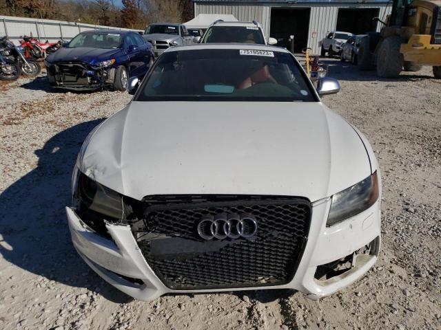 WAURV78T78A009796 - 2008 AUDI S5 QUATTRO WHITE photo 5