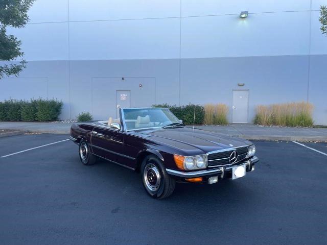 10704412008782 - 1973 MERCEDES-BENZ 450SL BURGUNDY photo 1